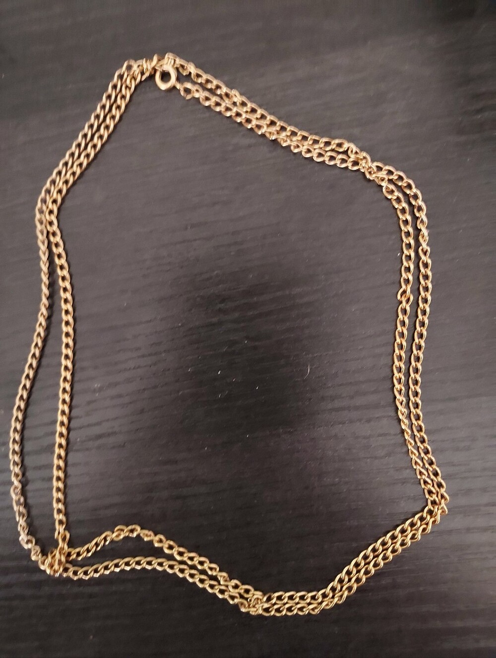 Gold-Tone Chain Necklace for Women